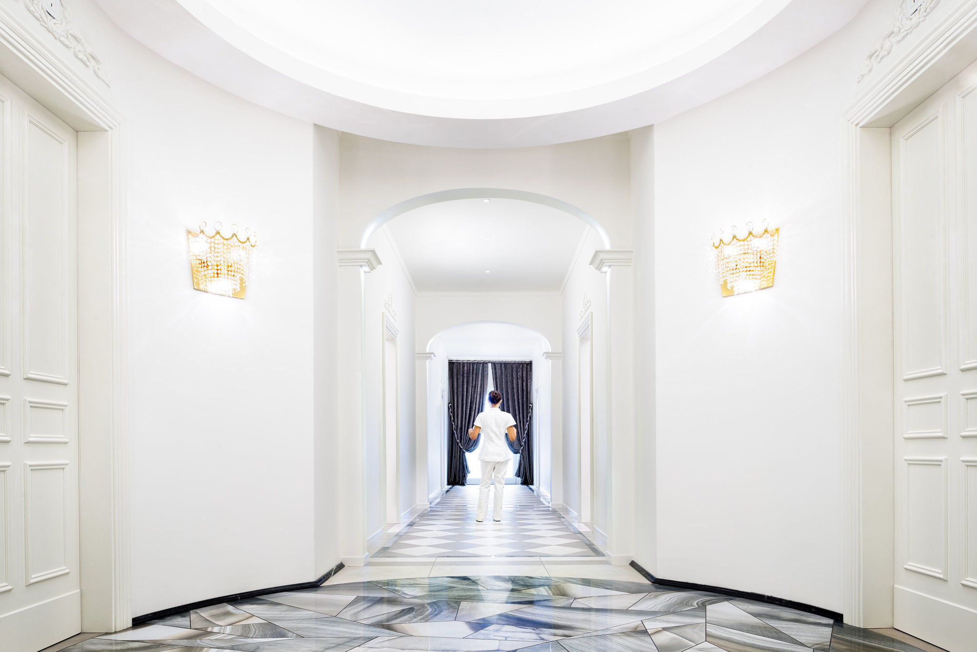 Grand Hotel Trieste & Victoria Abano Terme Eksteriør bilde The White House, 2017