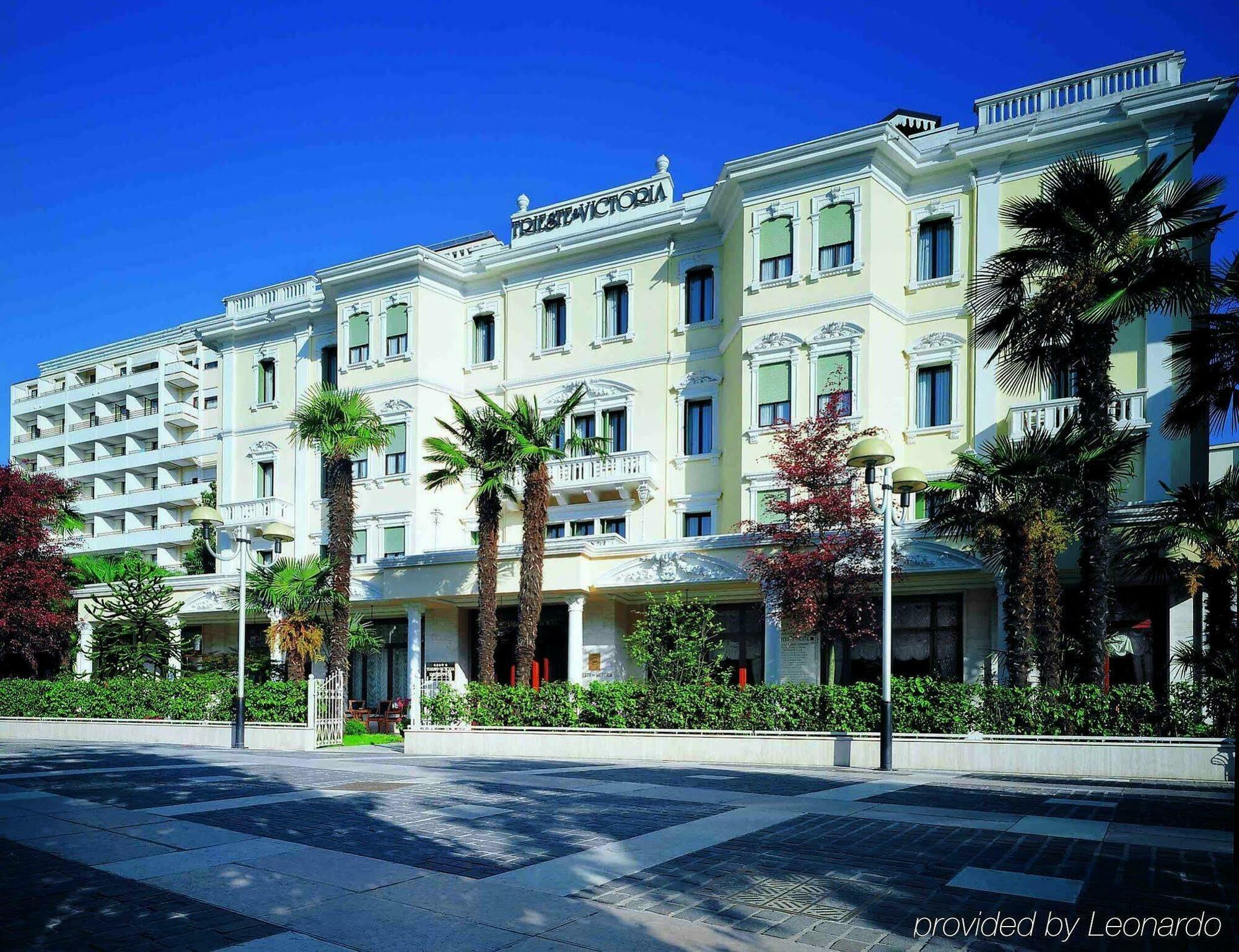 Grand Hotel Trieste & Victoria Abano Terme Eksteriør bilde The hotel in 2008